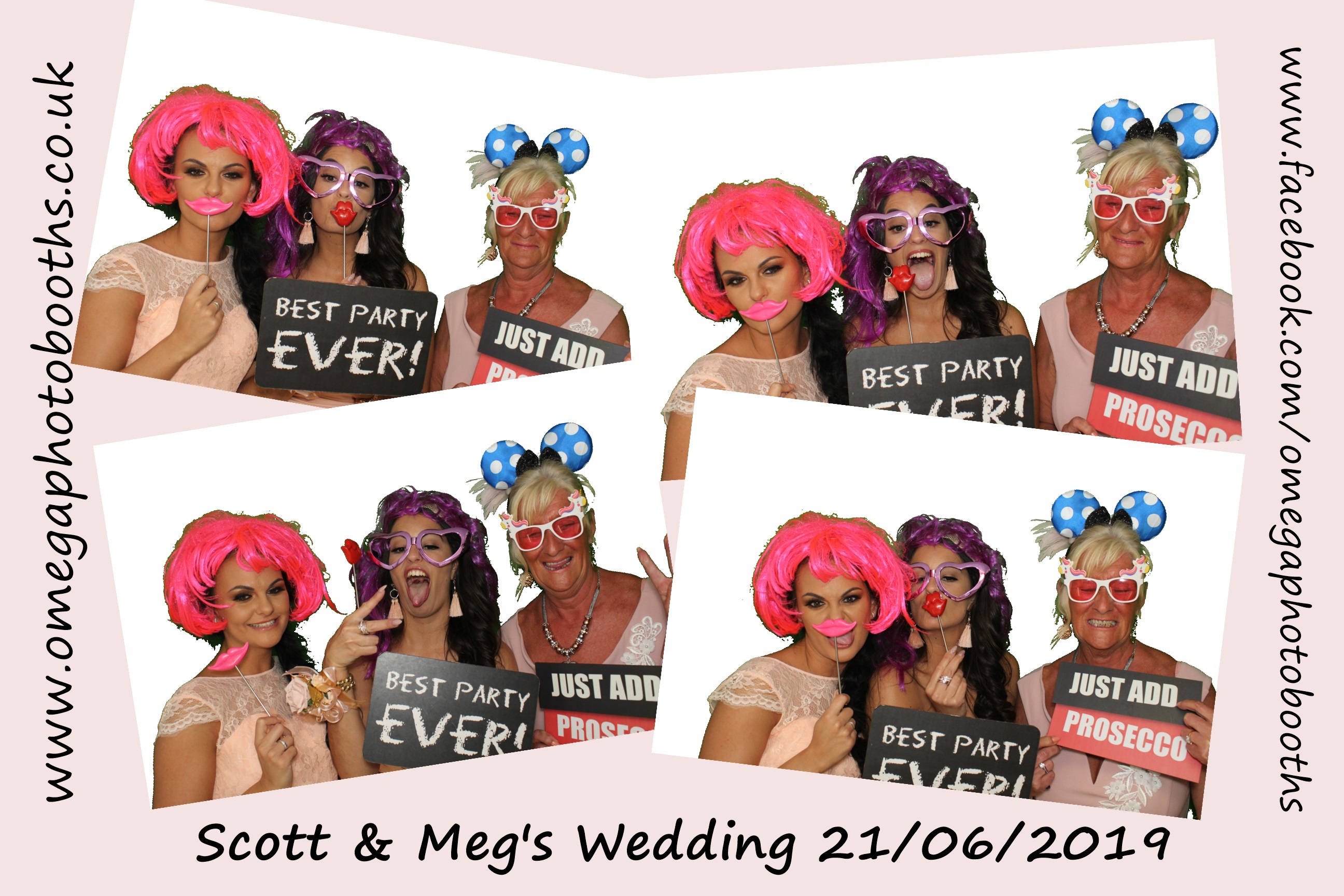 Scott and Meg’s wedding | View more photos from the event at gallery.omegaphotobooths.co.uk/u/Omega-Photobooths/Scott-and-Meg’s-wedding